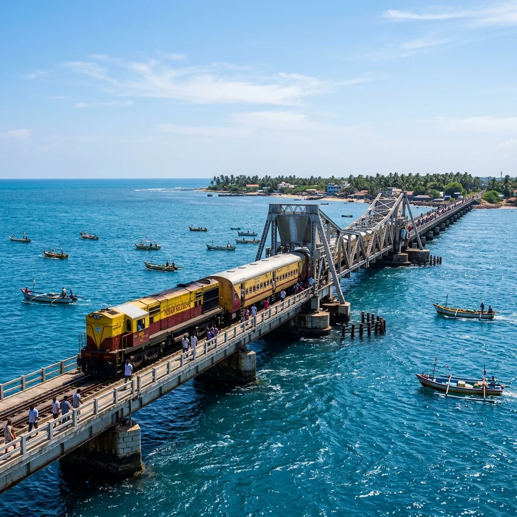 Rameshwaram Pamban Bridge