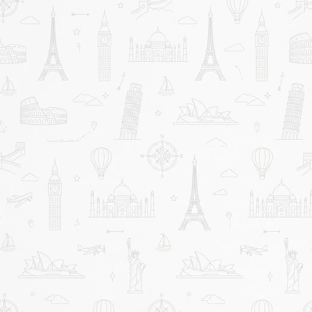 Travel background pattern