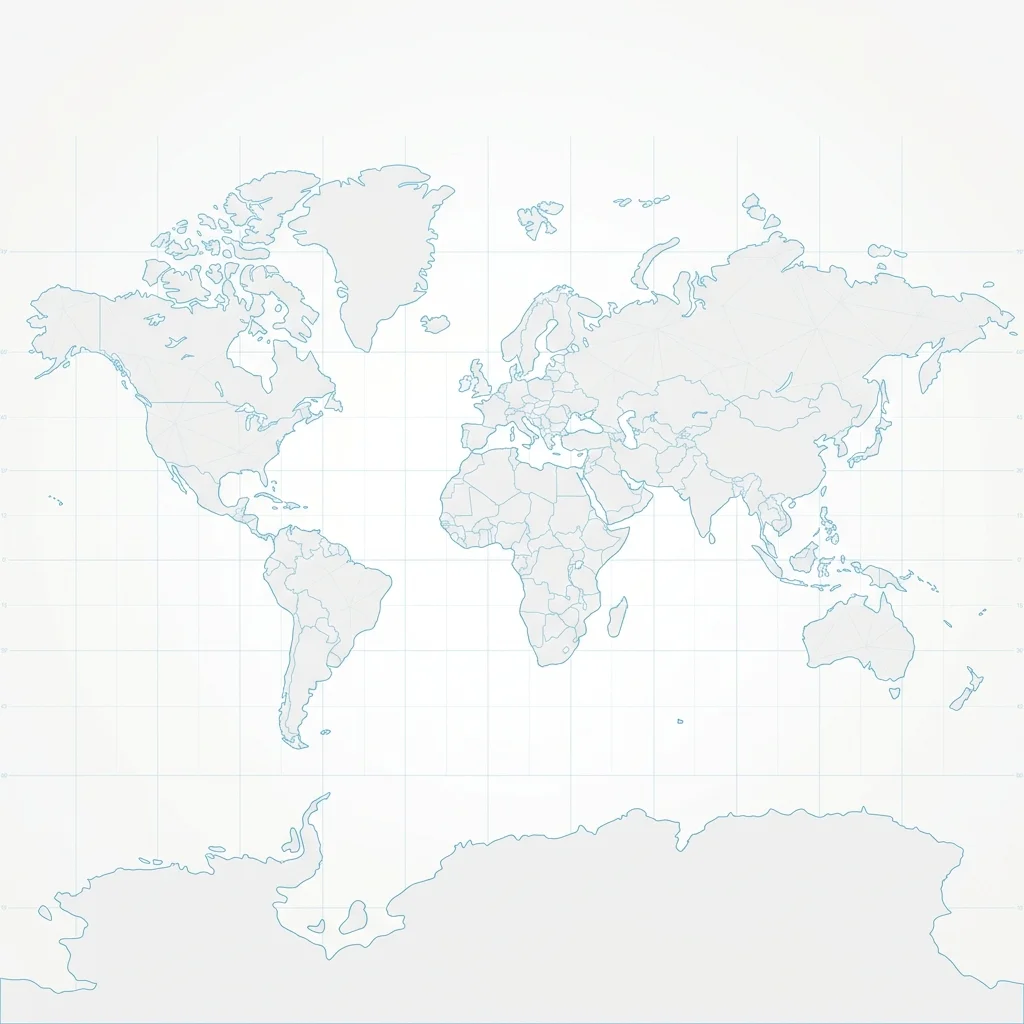 World map pattern